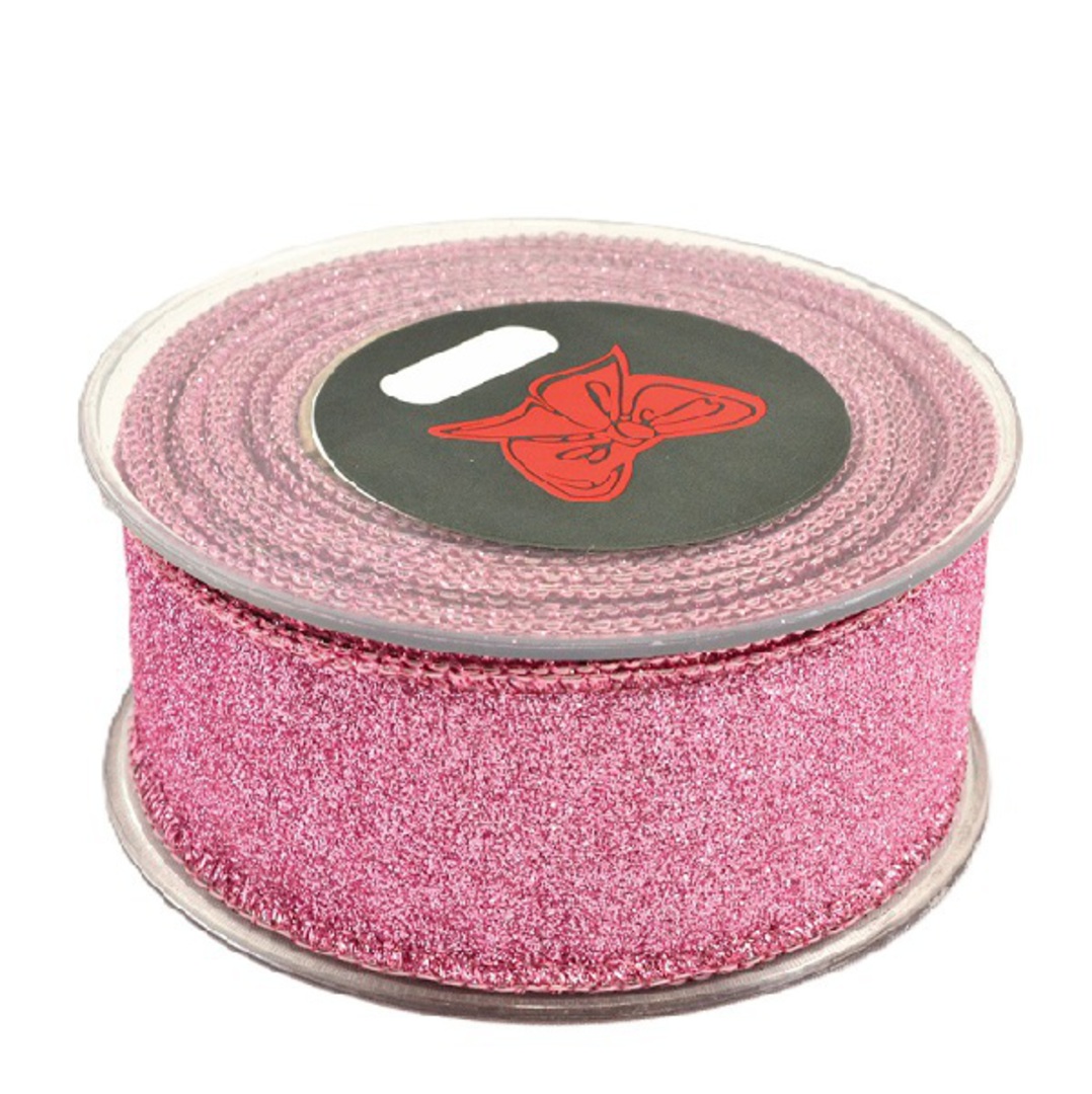 Ribbon 9mt, 43mm Dust Hot Pink *ETA Nov image 0